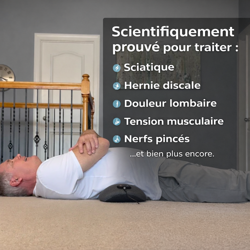 Zenora Smooth SpineMasseur Triple Fusion pour le Dos