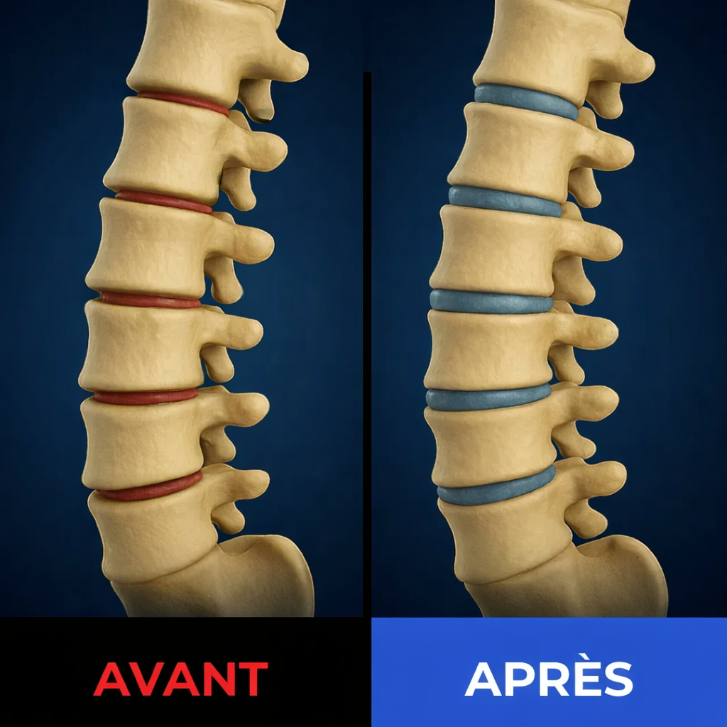 Zenora Smooth SpineMasseur Triple Fusion pour le Dos